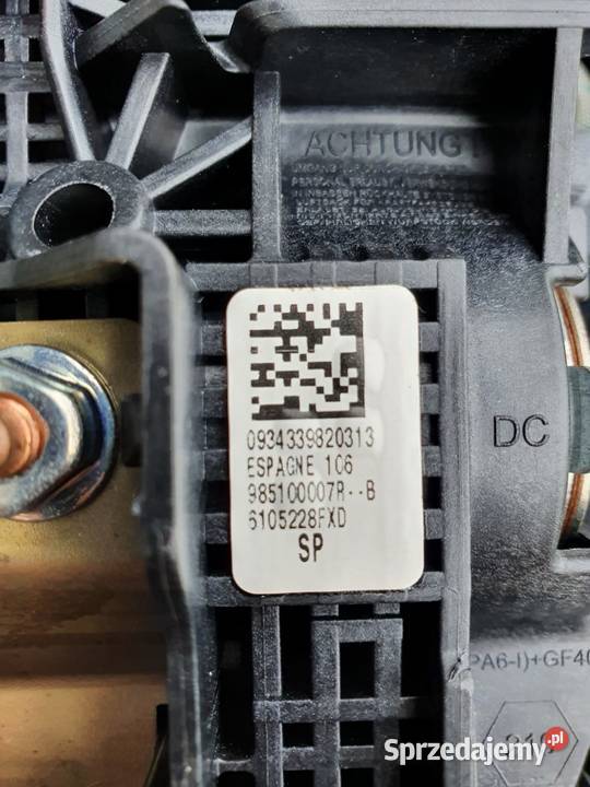 Renault Megane III Poduszka kierowcy 985100007R Turek