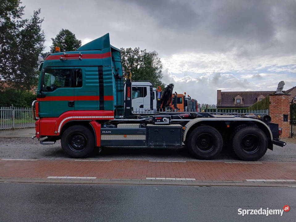 Hakowiec 6x4 Man Tgs 32156km Warszawa sprzedam