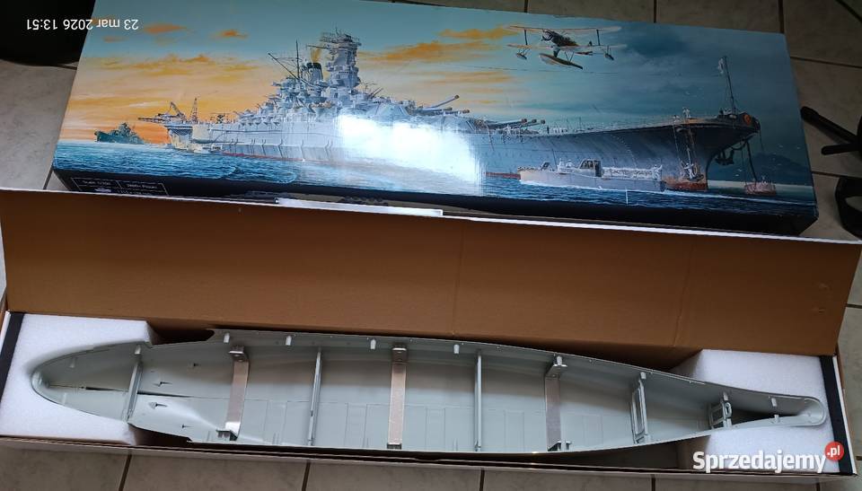 Pancernik Yamato w skali 1200 firmy Glow2B sprzedam