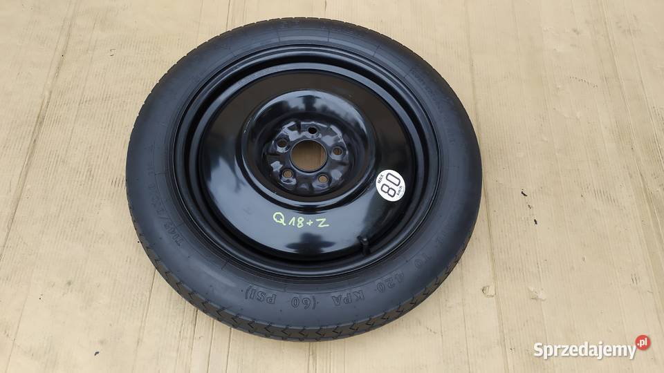 Koło dojazdowe NISSAN QASHQAI I J10 II J11 R18 wielkopolskie Miejska Górka