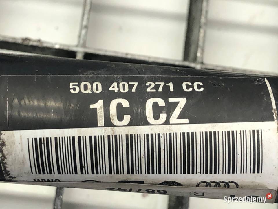 PÓŁOŚ LEWY PRZÓD VW GOLF VII 5Q0407271CC 16 90