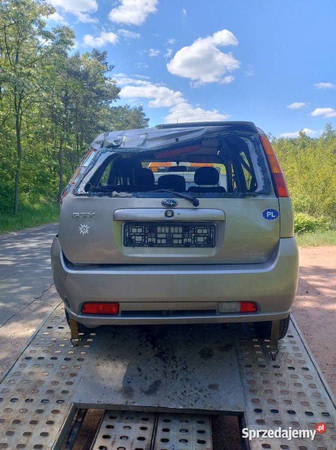 Subaru Justy G3X 4x4 2004r 13 B Części Wysyłka Elbląg sprzedam