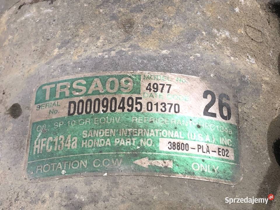 SPRĘŻARKA KLIMATYZACJI HONDA CIVIC VII podkarpackie sprzedam