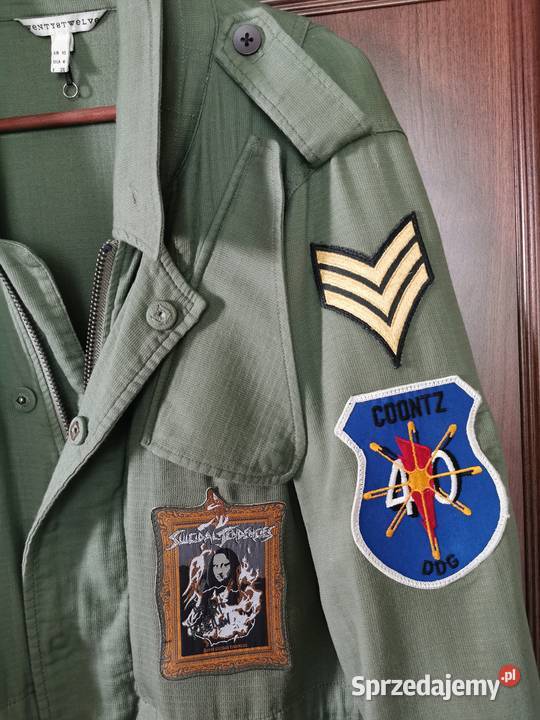 Kurtka Militarna Parka LXL Suicidal Tendencies zielony Łódź