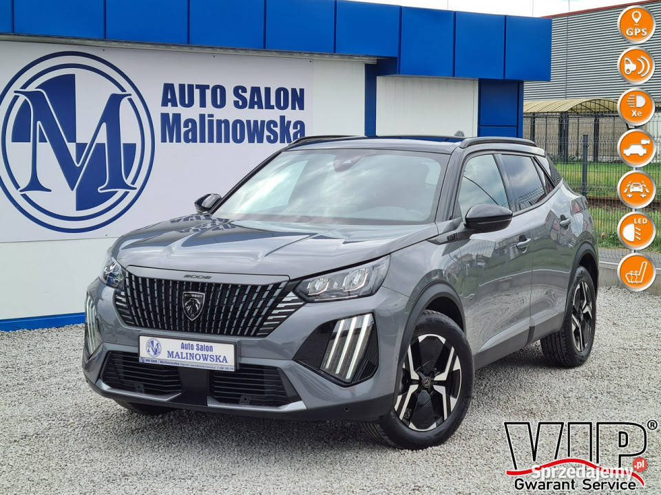Peugeot 2008 GT Szyberdach Navi 2xPDC Kamera Wągrowiec