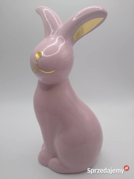 Zajączek Pudrowy Róż Ceramika