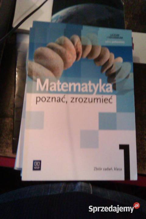 Matematyka zbiór zadań 1 podstaw antykwariat Warszawa sprzedam