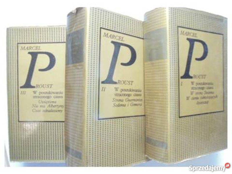 W POSZUKIWANIU STRACONEGO CZASU PROUST M Kultura i Rozrywka Płock