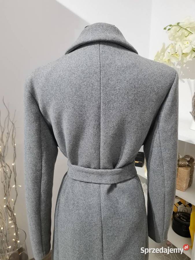 Płaszcz Orsay z wełną Bez wzoru Gliwice sprzedam