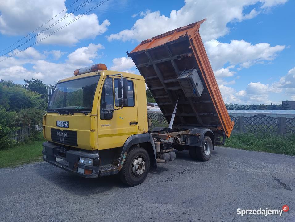 man 12163 wywrotka 3 stronna blokada mostu 7t