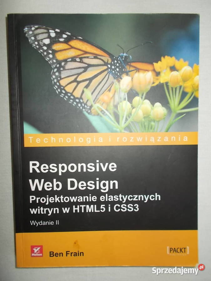 Responsive Web Design Projektowanie elastycznych Książki naukowe i popularnonaukowe Poznań