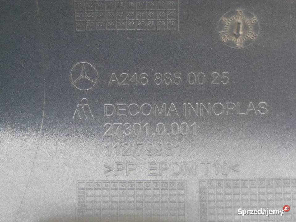 mercedes 246 b klasa 1117r zderzak tył 4xpdc Rakoniewice