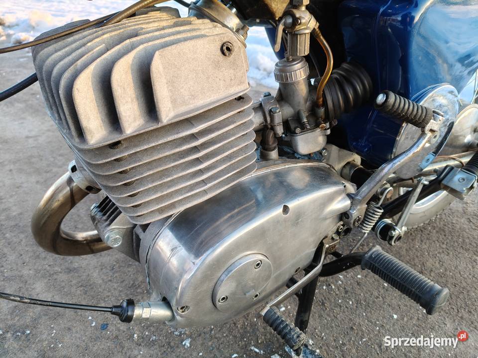 MZ TS 250 1975r z dokumentami do rejestracji Nowe Skalmierzyce