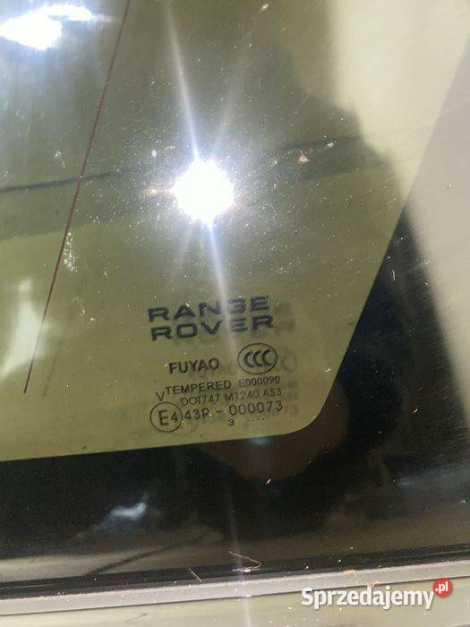 Land Rover Range Rover Velar szyba karoseryjna Poznań