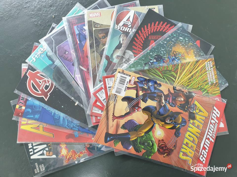 The Avengers zestaw 13 oryginalnych komiksów pomorskie Gdynia