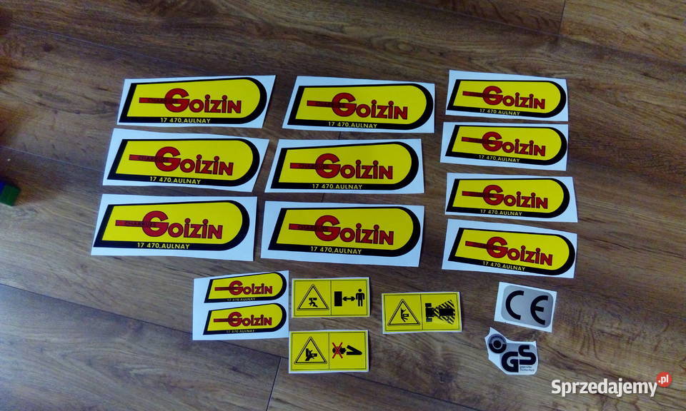 Naklejki na pług Gozin Pozostałe Wola Wiewiecka sprzedam