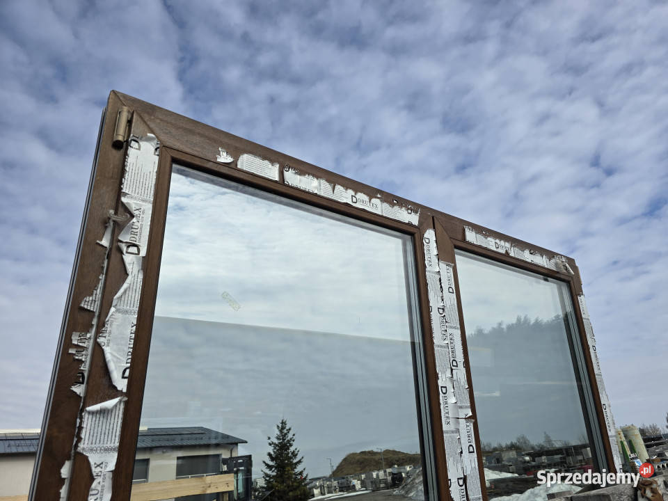 Drzwi BALKONOWE 2SK słupek ruchomy RUR 1720 x VAT marża Pozostałe sprzedam