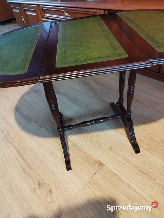 Stolik kawowydekoracyjny składany PRL Słubice