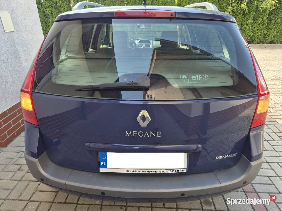 RENAULT MEGANE 2 KOMBI 1600 BENZYNAGAZ 109KM
