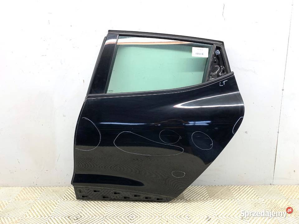 DRZWI LEWY TYŁ RENAULT CLIO IV Hatchback CZARNY osobowe