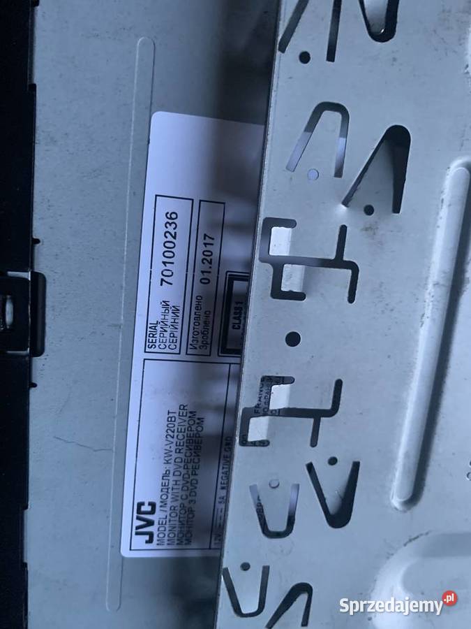 Sprzedam radio jvc z navi JVC Chmielnik