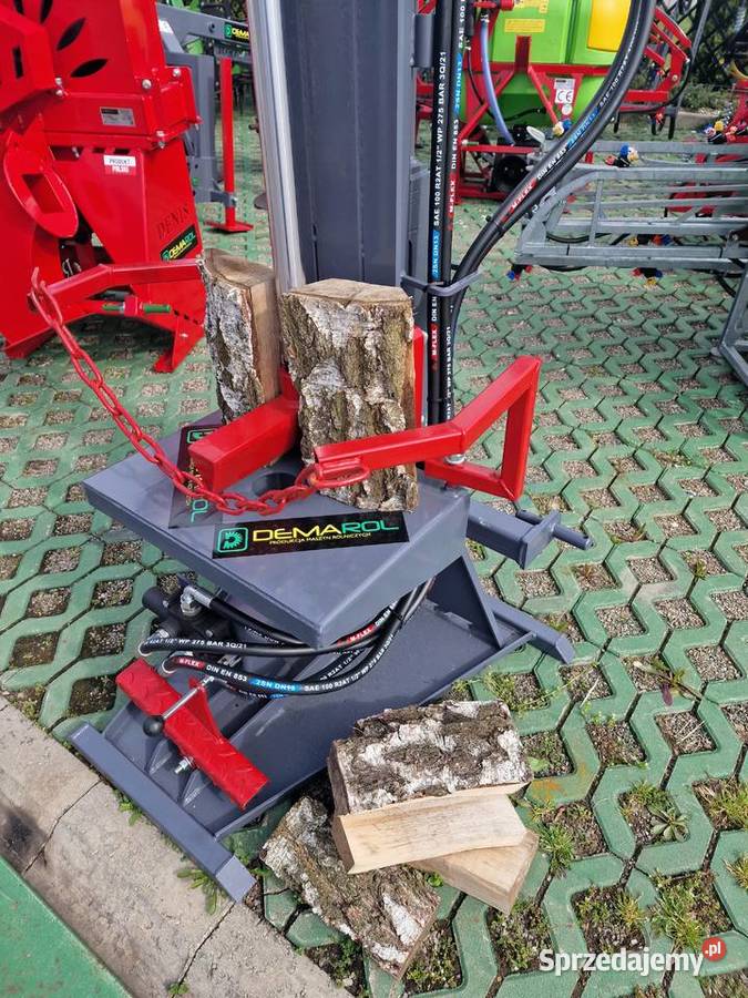 Łuparka do drewna hydrauliczna 20t rozdrabniacz Białystok