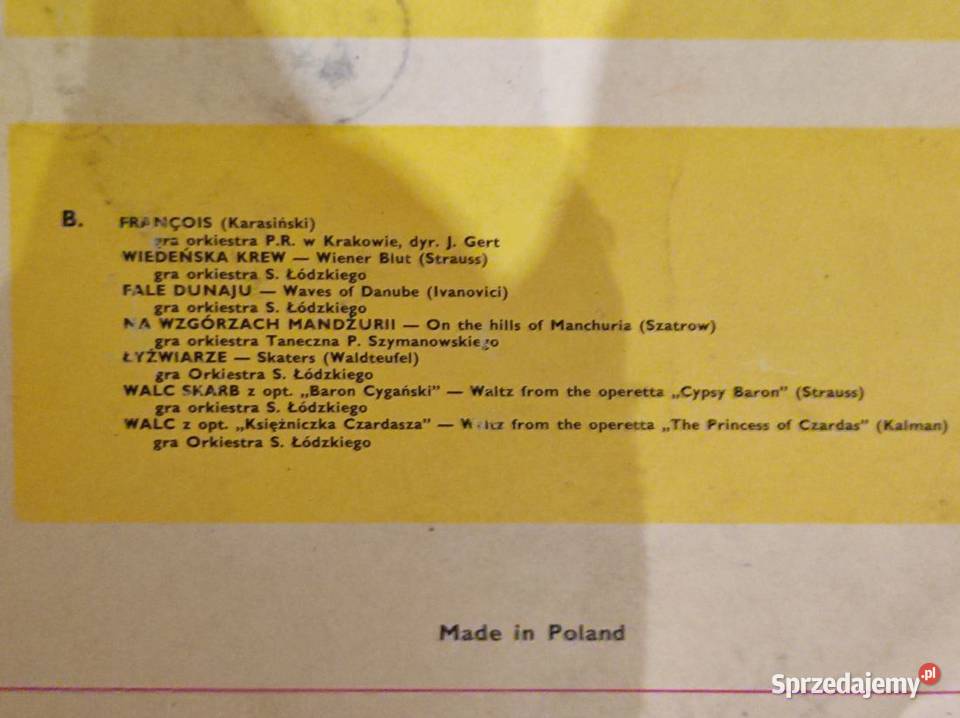 1966 słynne Tanga i Walce Płyta gramofonowa Kielce