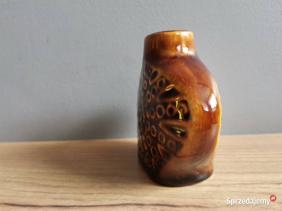 Stary mały wazon W115 porcelit Mirostowice A Porcelana i szkło Siemianowice Śląskie