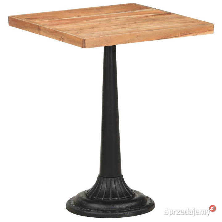 Stolik bistro 60x60x76 lite drewno akacjowe