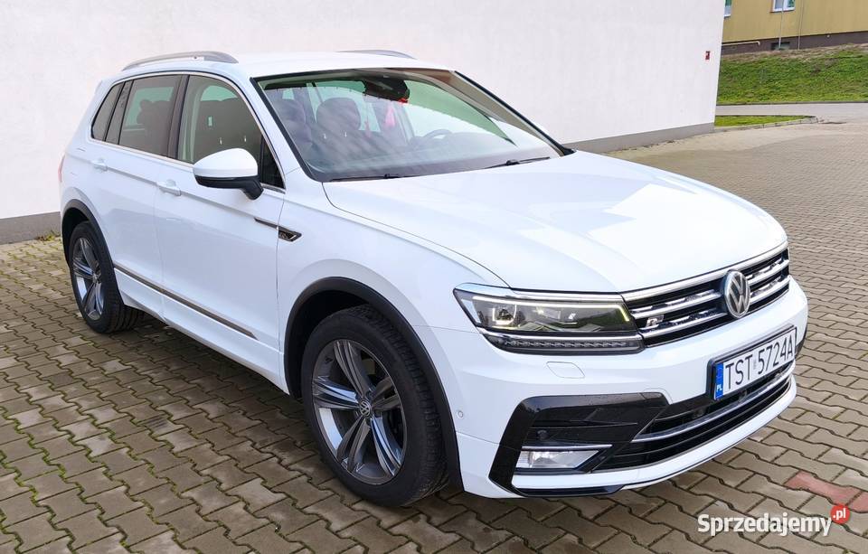 VW Tiguan II Rline 20 TDI 190 4x4 DSG aluminiowe felgi świętokrzyskie