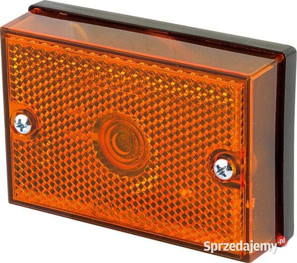 Lampa obrysowa prostokątna 1224V pomarańczowa Kamionna sprzedam