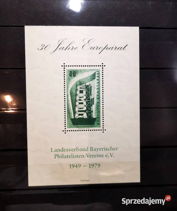 Niemcy Europa Cept Ciekawy Zestaw 1979 Bloki Gorzów Wielkopolski