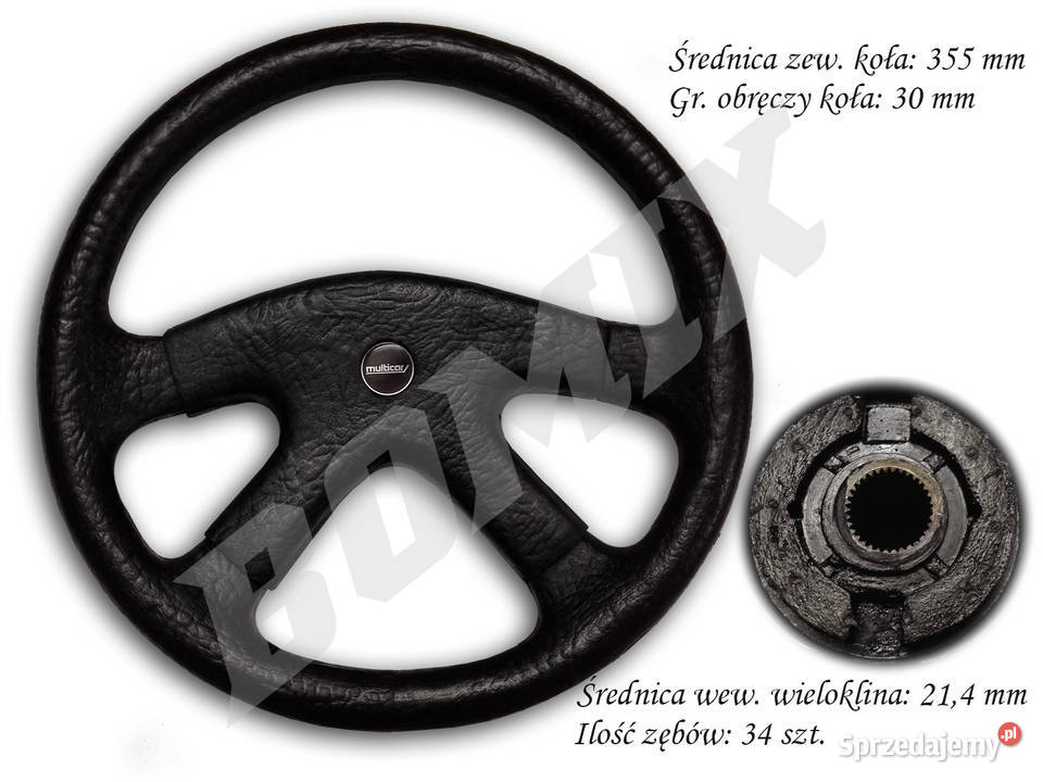 Koło kierownicy Multicar M24 M25 równiarka Pozostałe Konstantynów Łódzki
