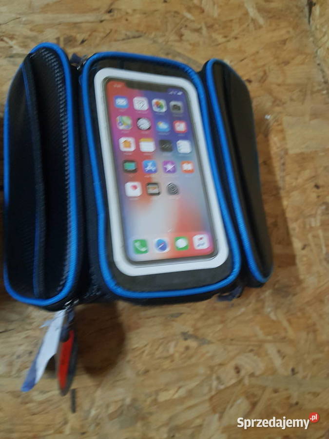 Uchwyt na telefon sakwa rowerowa podwójna na Głogowa