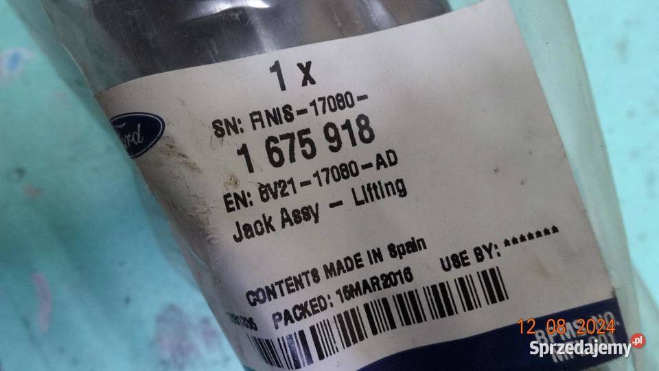 FORD FIESTA MK8 VIII 14r zestaw naprawczy świętokrzyskie