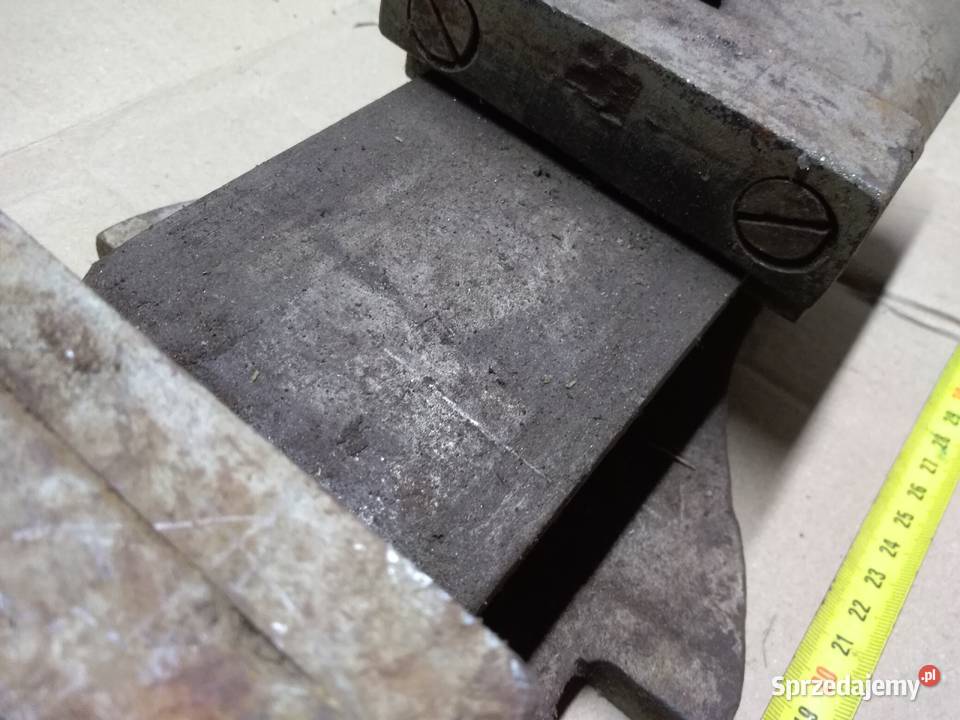 Imadło maszynowe duże prl PRL 18 wagi 120mm