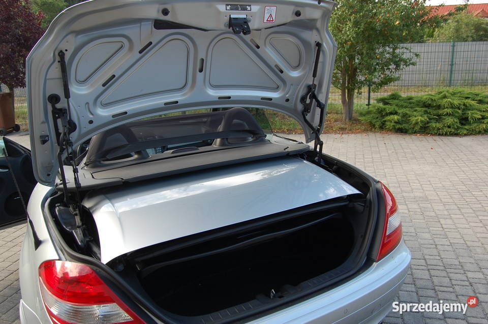 Mercedes SLK 18 Kabrio El Dach El Fotele Klima elektrycznie ustawiane fotele Załom sprzedam