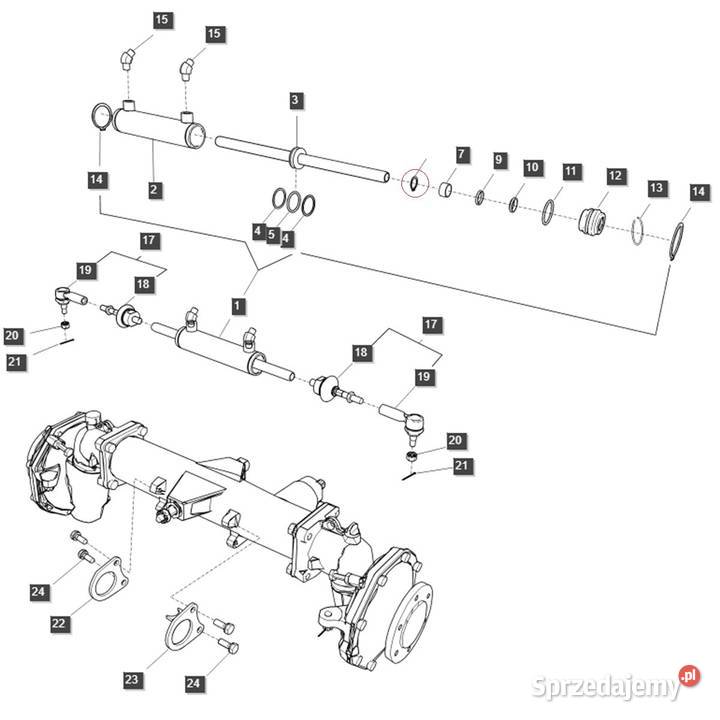 Pierścień segera 20 mm LS XJ25 LS MT125 LS MT335 Silnik i osprzęt