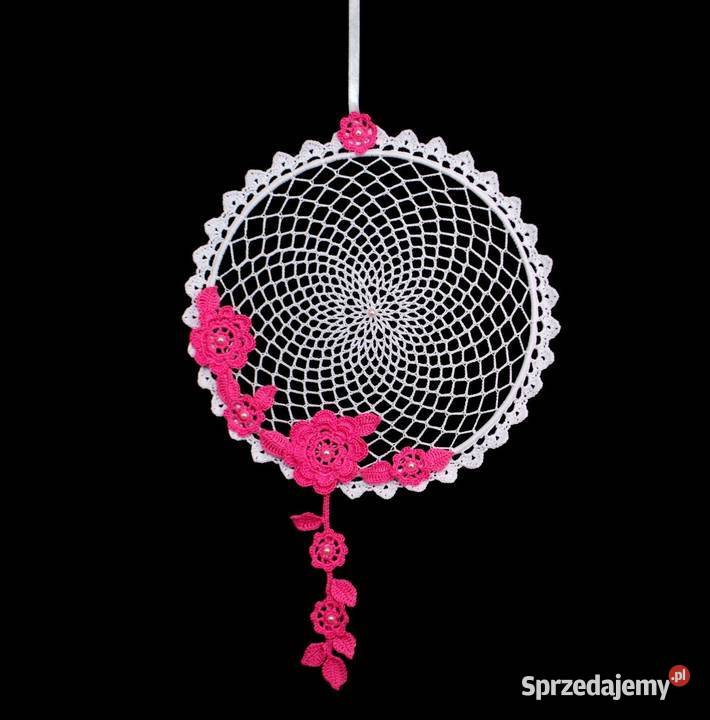 Zawieszka ozdoba na okno szydełkowa 26 Z191 Kluczbork