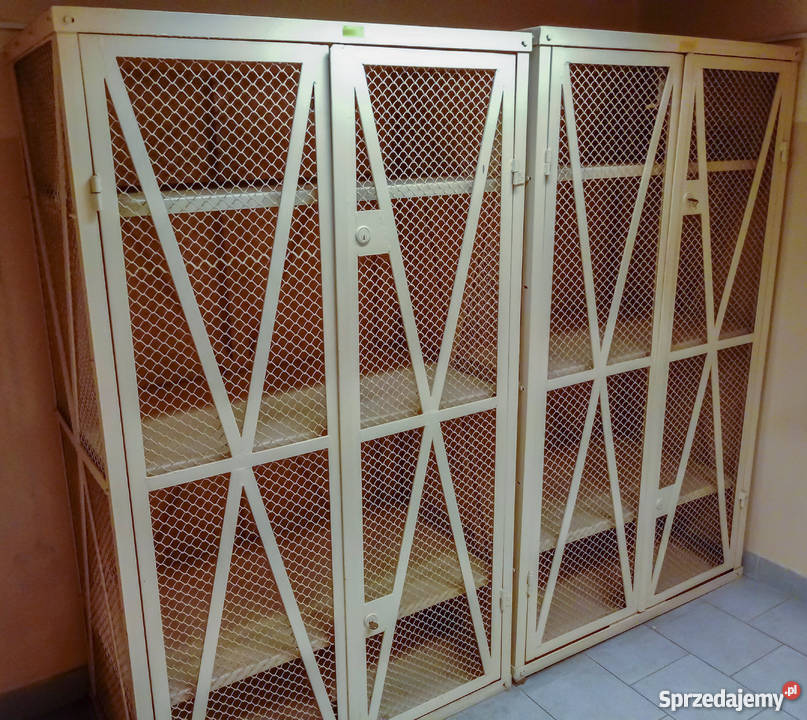 Szafa siatkowa magazynowa 3 półki Magazynowanie