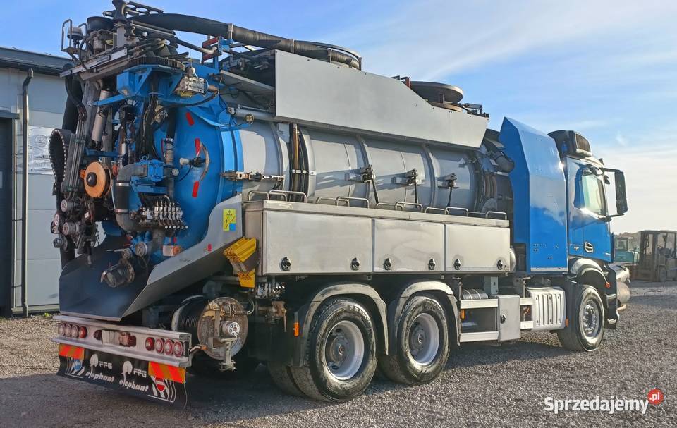 MERCEDES AROCS FFG RECYKLING wuko beczka Brzechów