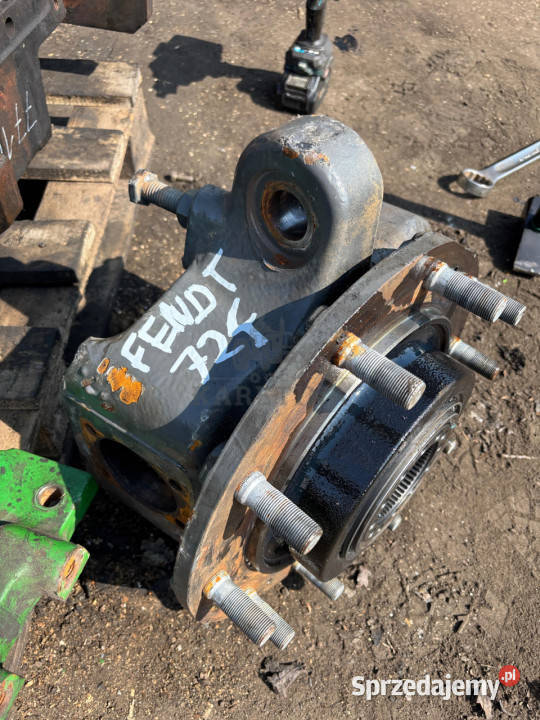 Fendt 720 722 724 726 Zwrotnica z piastą Komplet Jastrzębniki sprzedam