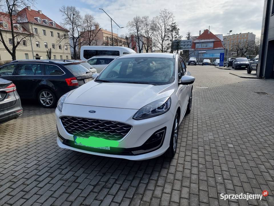 Ford Kuga 20 EcoBlue AWD Vignale najwyższa relingi dachowe Głubczyce