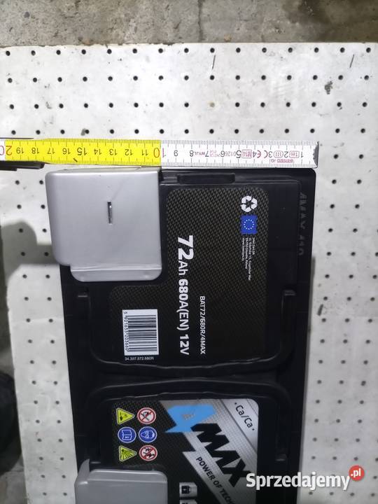 Akumulator 72ah używany stan idealny Rok produkcji 2024 Strażów sprzedam