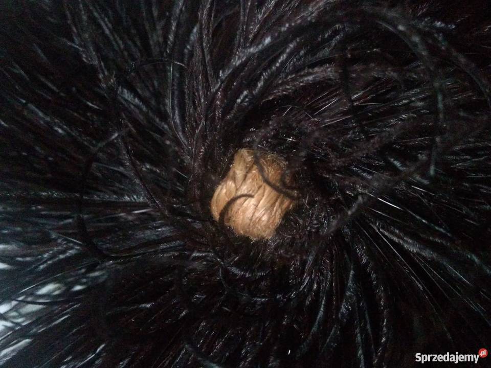 zabytkowy szal BOA ZE STRUSICH PIÓR oryginał Warszawa