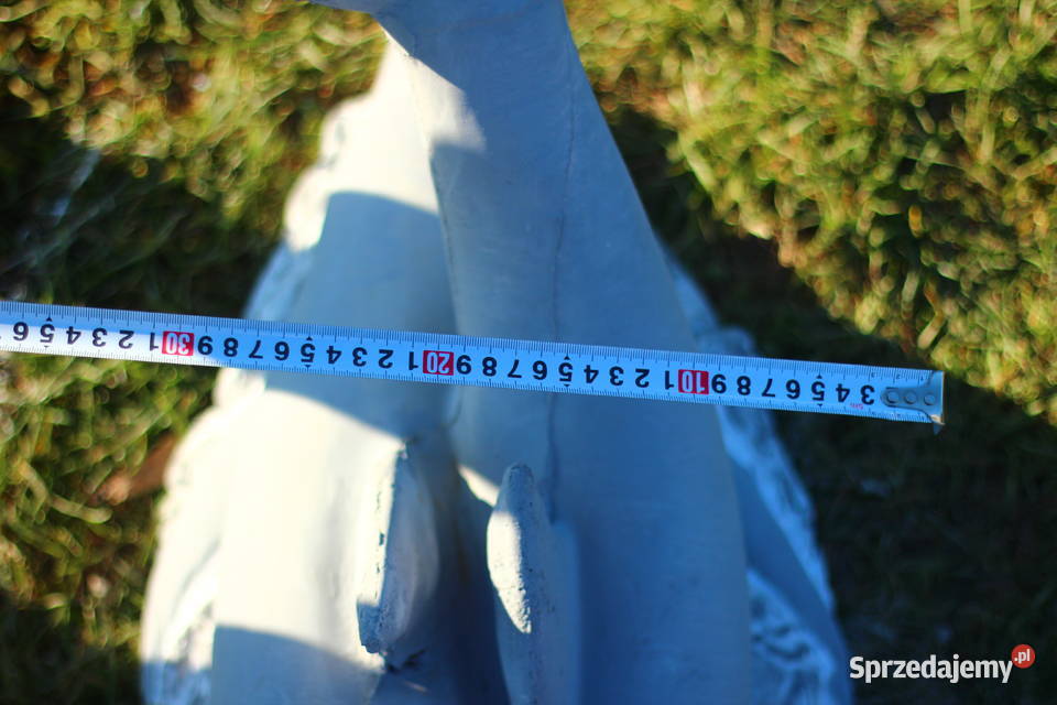 Figury rzeźby ogrodowe betonowe delfiny dolnośląskie Goliszów