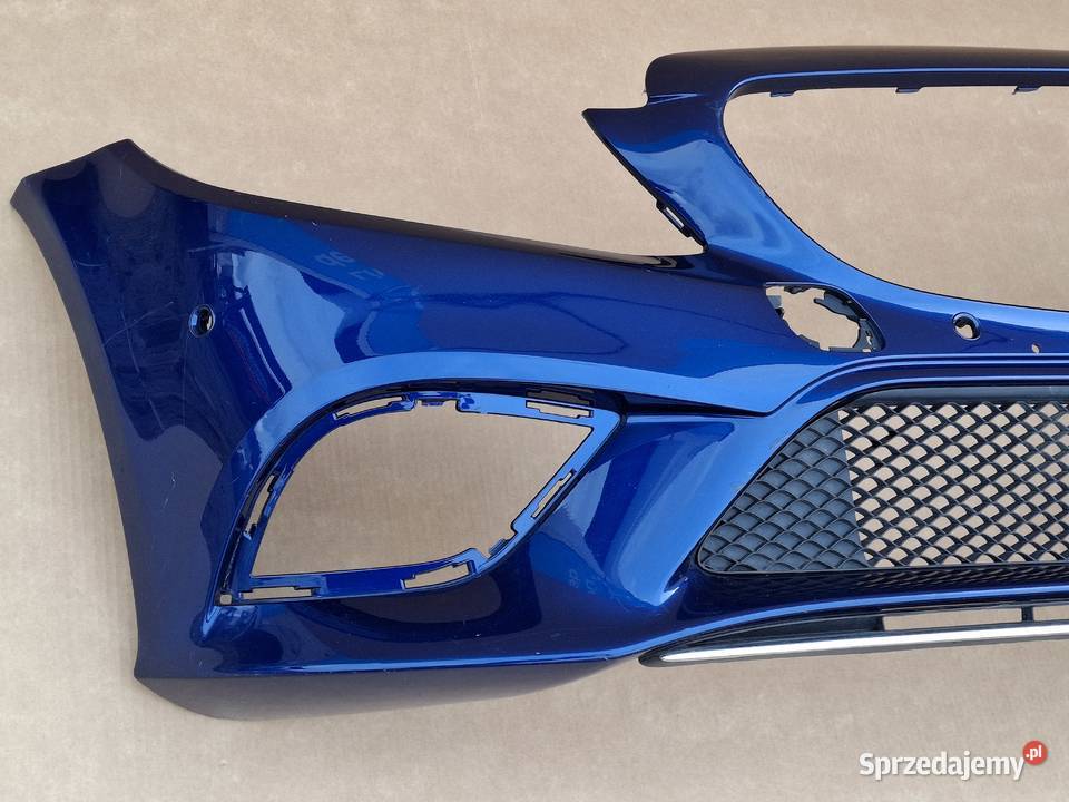 MERCEDES CKLASA W205 LIFT ZDERZAK PRZÓD PRZEDNI Bieleń