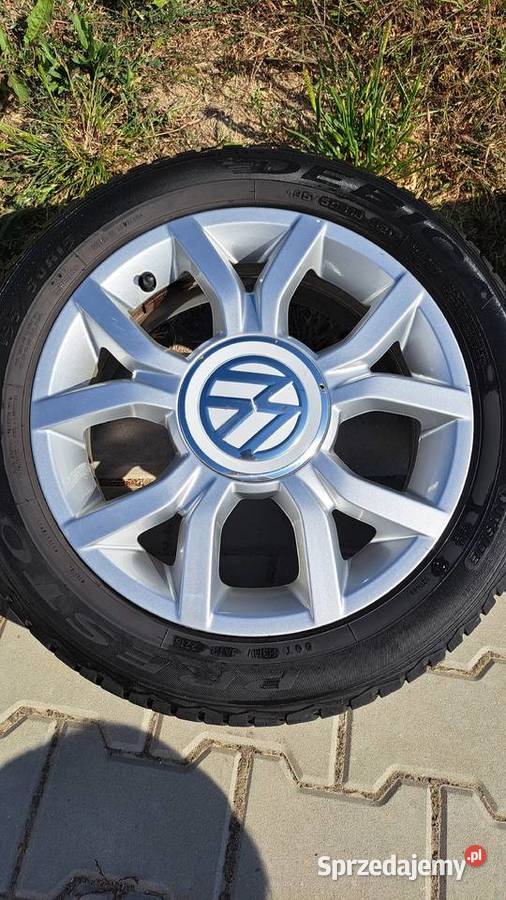 Alufelgi VW UP 15 kpl śrub opony letnie Kielce