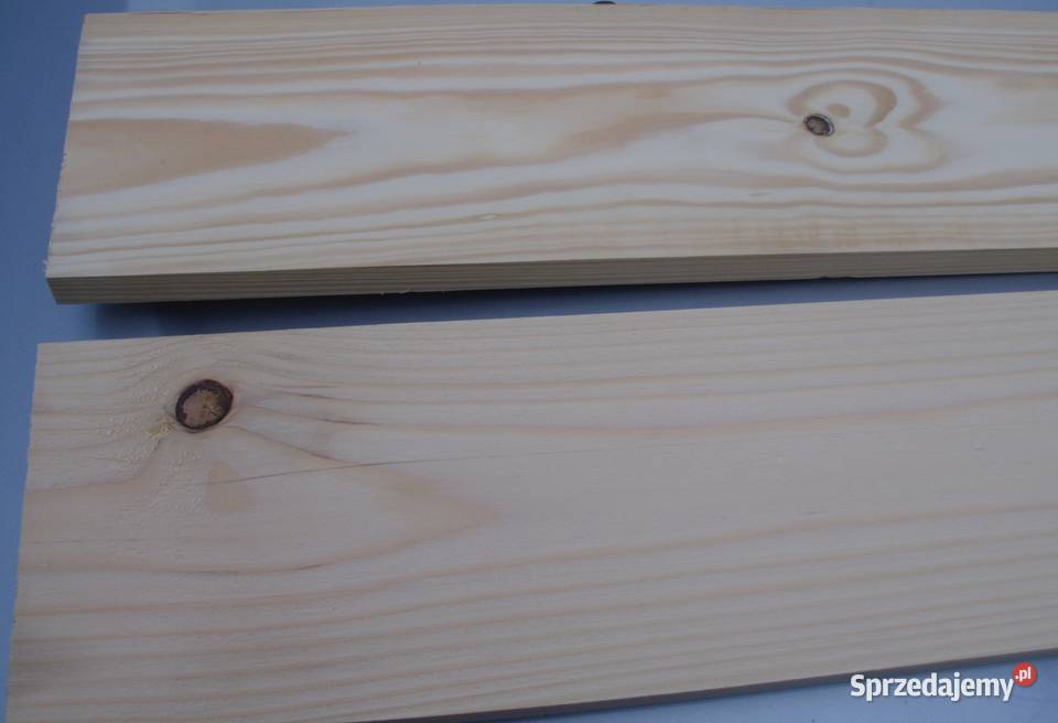 Naturalna szeroka deska drewniana heblowana Warszawa