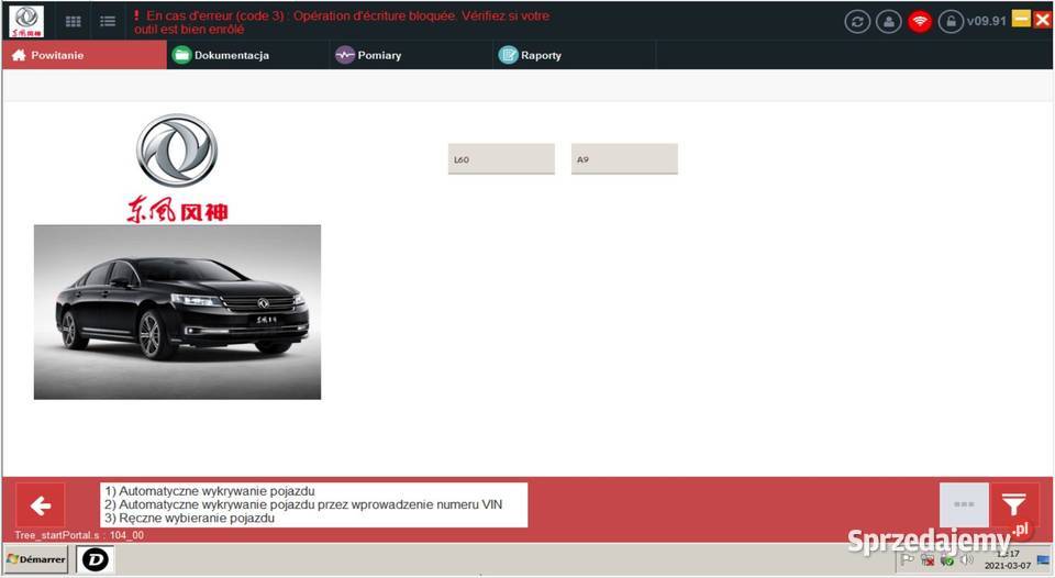 Diagbox 991 nowy z marca 2021 Lexia Citroen śląskie Dąbrowa Górnicza